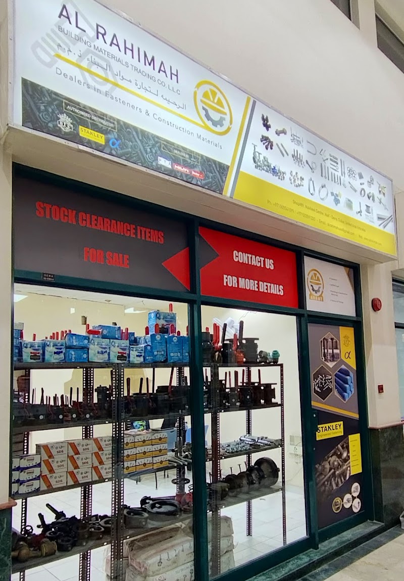 AL RAHIMAH BUILDING MATERIALS TRADING CO. L.L.C — Fasteners Fixings in Sharjah, Al Nahda