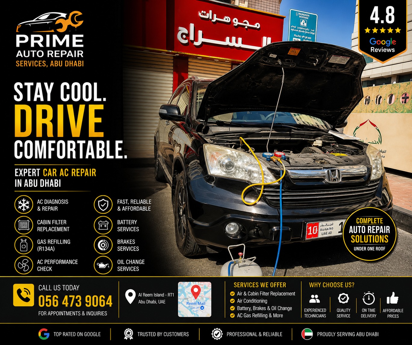 🚗❄️ Car A/C Not Cooling Properly in Abu Dhabi? - Image 2