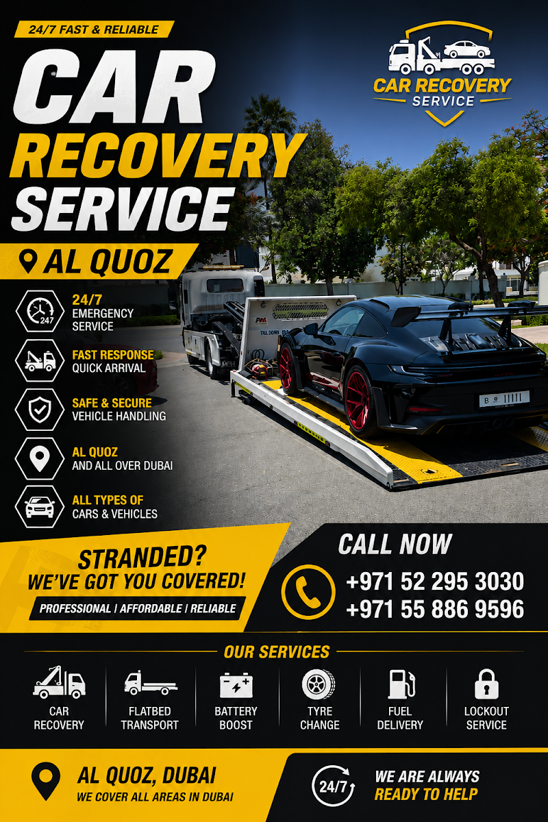 Car Recovery services Al Quoz — Car Recovery Services in Al Rashidiya - Image 5