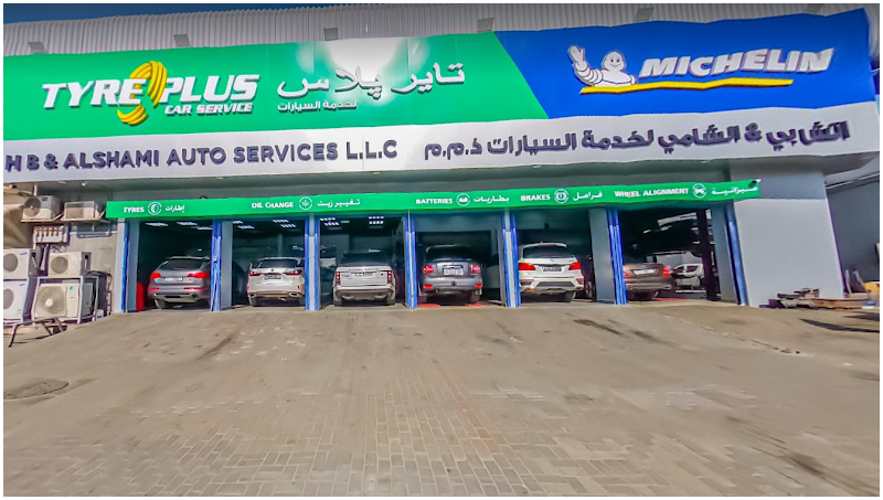 TYREPLUS HB & Al Shami Auto Tyres — Tyre Repair Services in Al Rashidiya