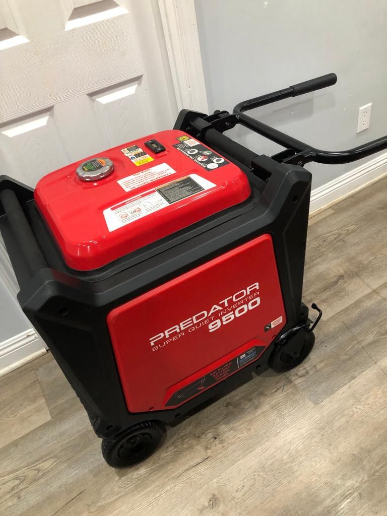 Ready To Ship Original PREDATOR 9500 Watt SUPER QUIET Inverter Generator