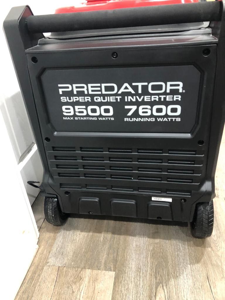 Ready To Ship Original PREDATOR 9500 Watt SUPER QUIET Inverter Generator - Image 3