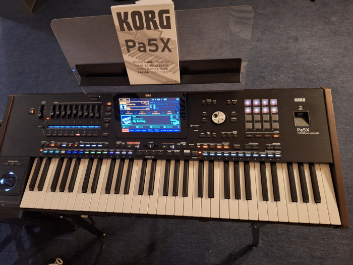 Korg Pa5X, Korg Pa4X, Korg Pa4X MG2, Korg Pa1000, Yamaha Genos2, Yamaha PSR-SX920,Yamaha MONTAGE M8X