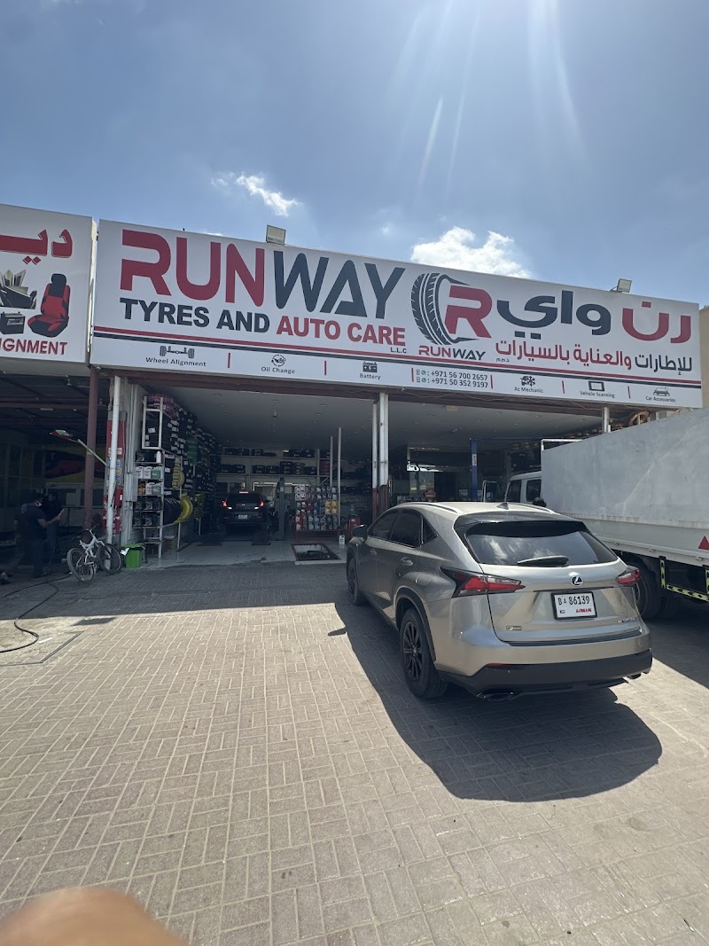 Runway Tyres and Auto Care LLC — Tyre Repair Services in Al Nuaimiya - Image 3