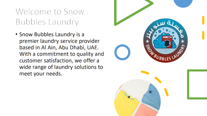Snow bubbles Laundry - مغسلة سنو ببلز — Laundry Services in Al ain - Image 4