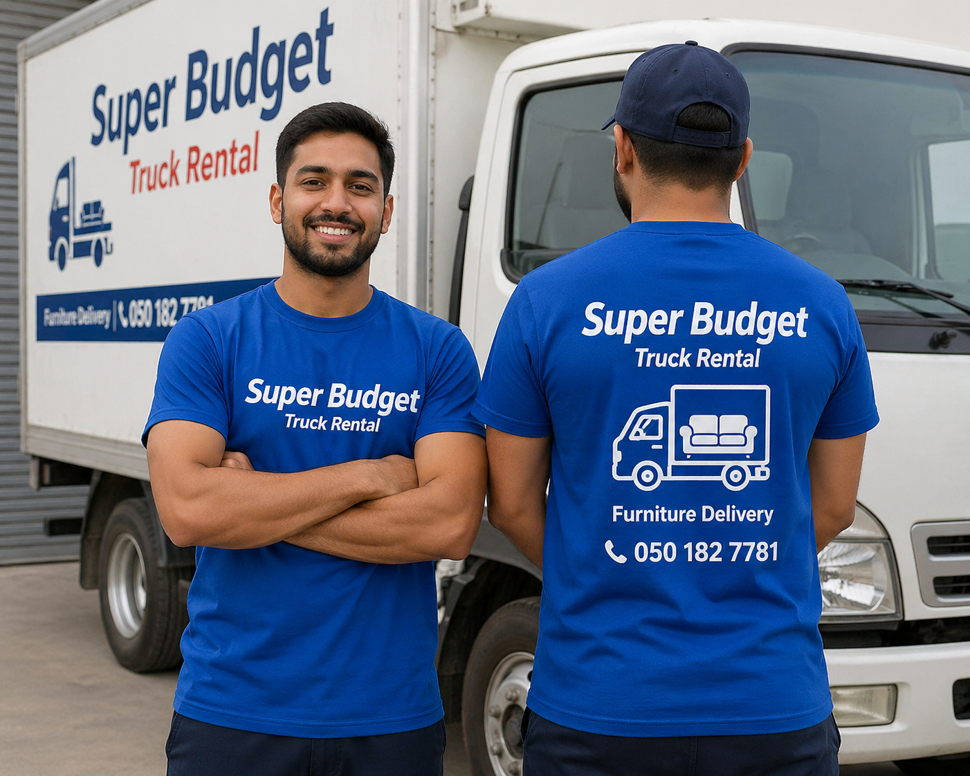 Super budget truck rental for furniture delivery 
