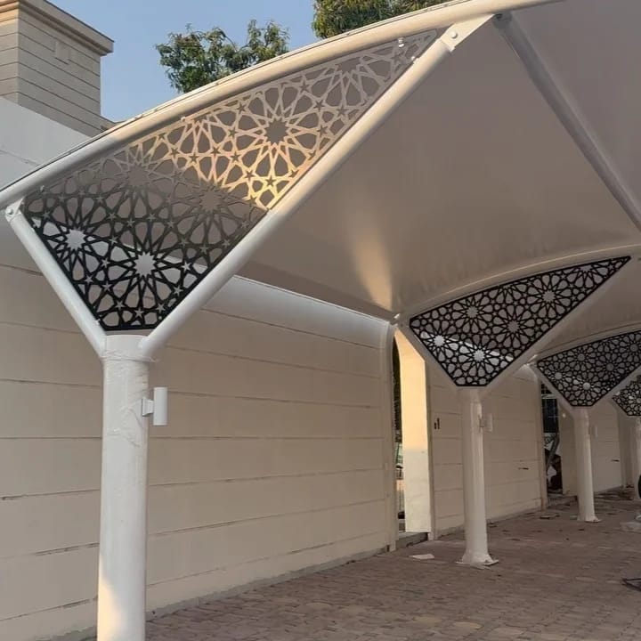Car Park Shades Installation in Dubai Slicon Oasis - Image 7