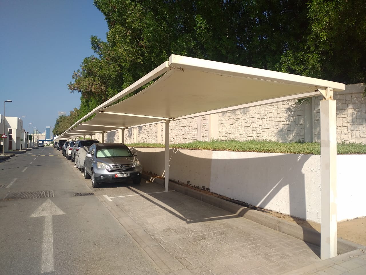 Car Parking Shades Suppliers in Jumeirah Park Dubai  - Image 6