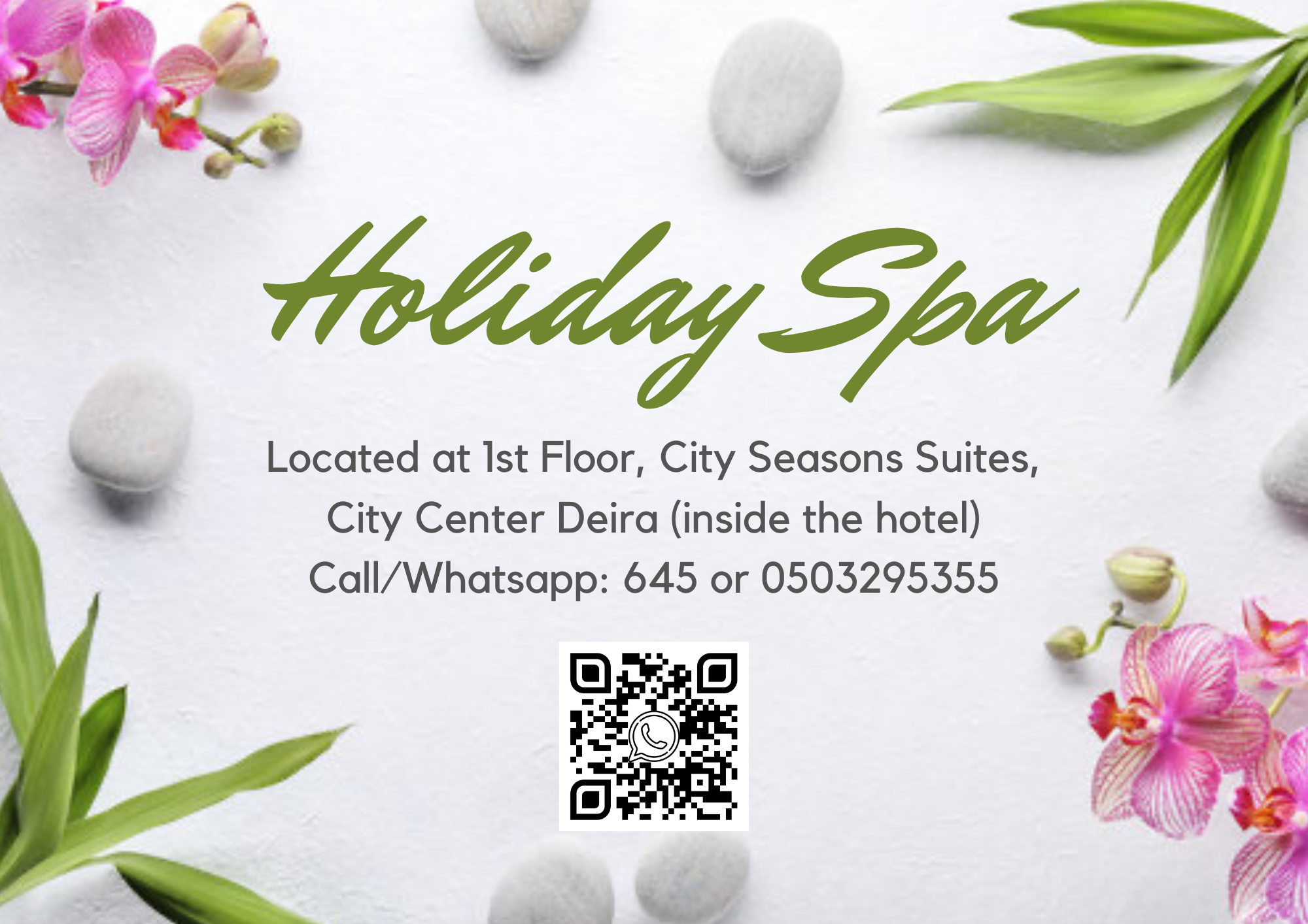 Holiday Spa Massage 10 06 26