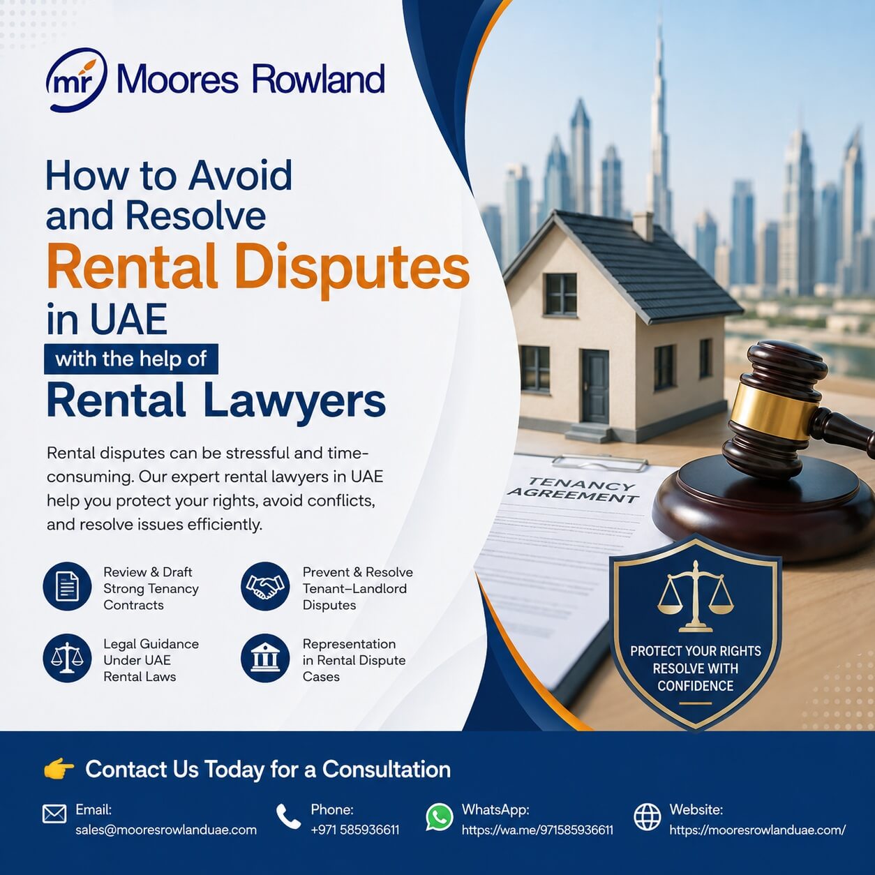 How to Avoid and Resolve Rental Disputes in UAE with the help of rental lawyers?