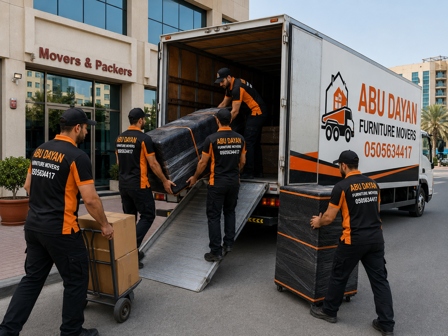 Furniture moving services