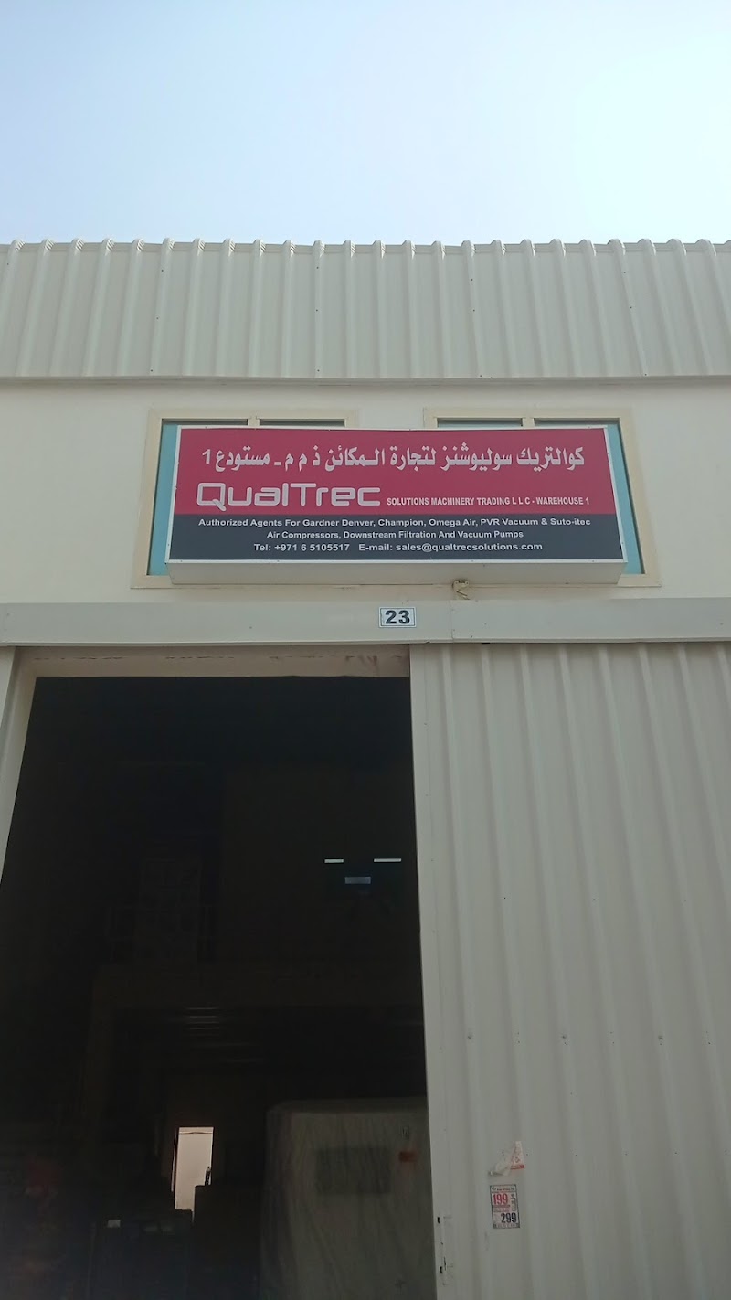 Qualtrec Solutions Machinery Trading LLC — Pumps Valves Fittings in Sharjah, Al Nahda