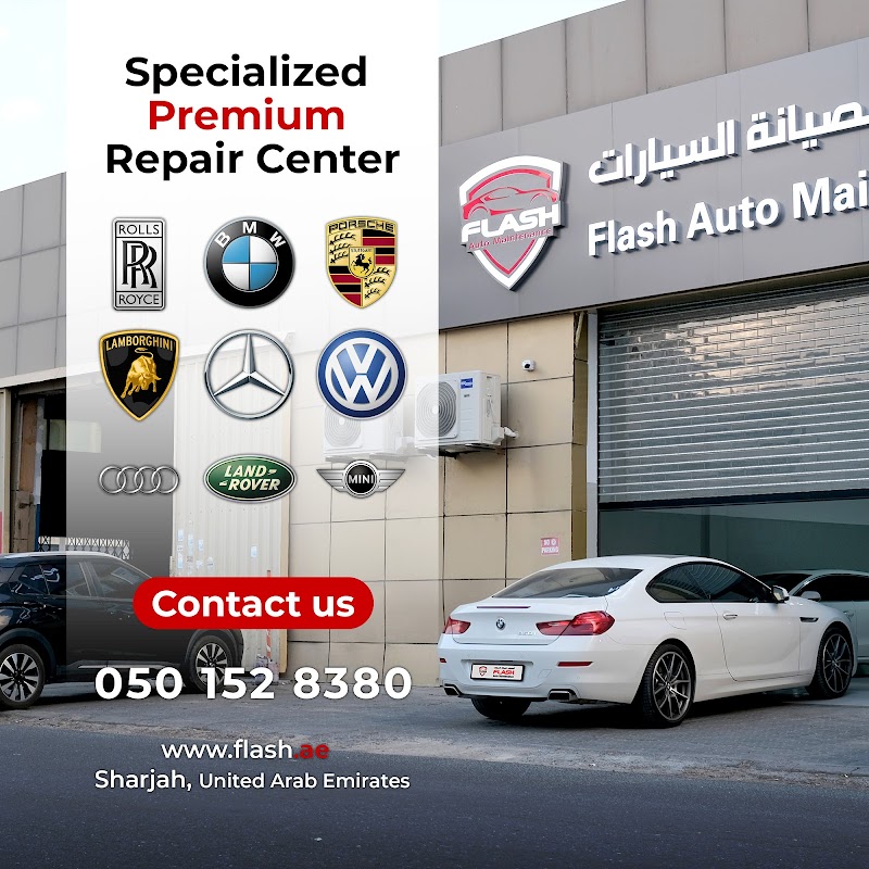Flash Auto Maintenance - Sharjah — Batteries & Lubricants in Sharjah, Al Nahda