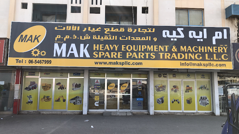 MAK HEAVY EQUIPMENT MACHINEARY SPARE PARTS TRADING — Heavy Vehicle Truck Parts in Sharjah, A...