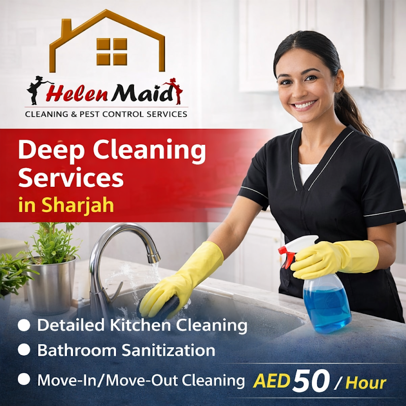 Helen Maid Cleaning Services Sharjah — Home Services in Sharjah, Al Nahda